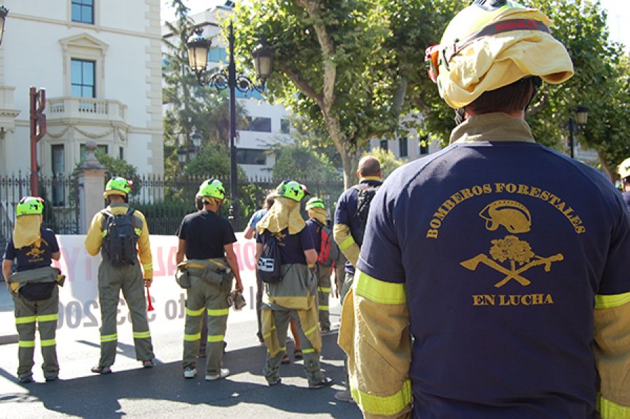 bomberos forestales