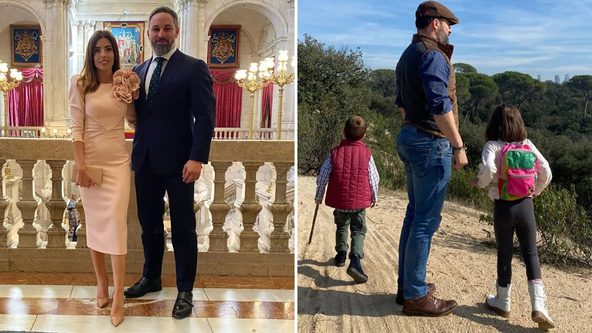 Santiago Abascal familia